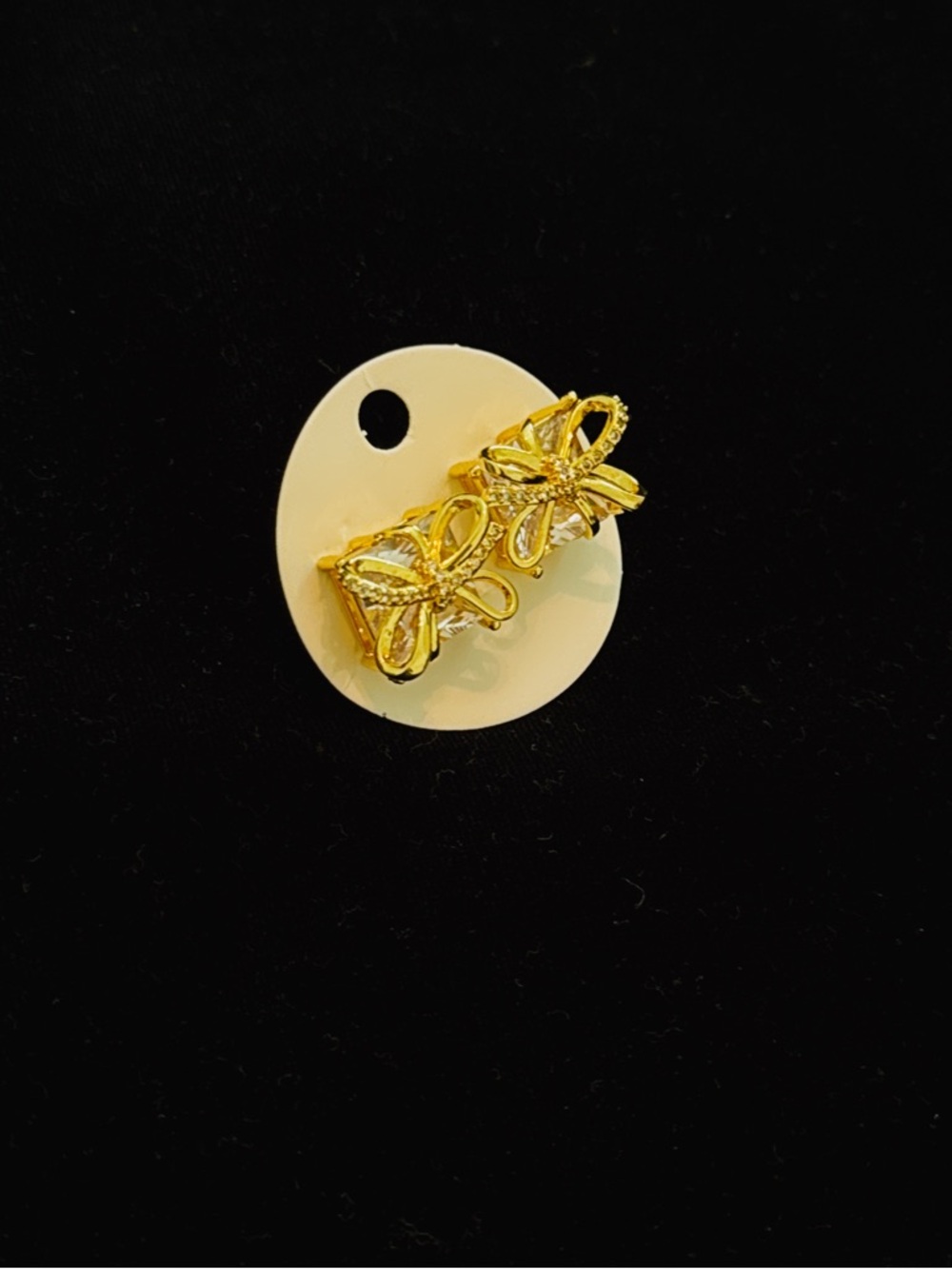 Premium Gold Butterfly Clip-On Earrings - Women Jewelry